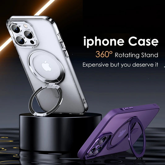 360° Rotation Stand Phone Case